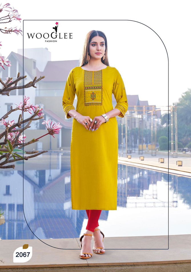 Barbella Vol 10 By Wooglee Long Kurtis Catalog